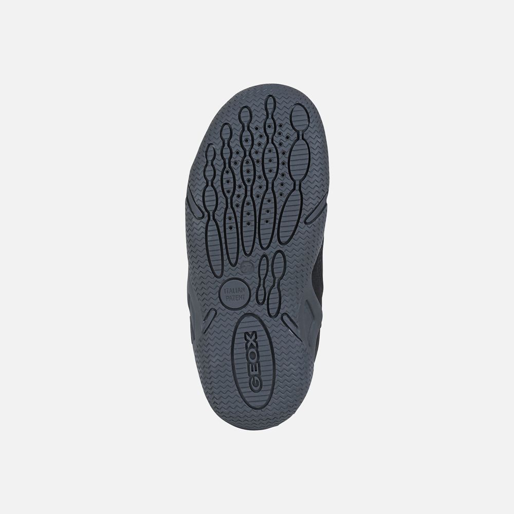 Geox Erkek Çocuk Spor Ayakkabı Siyah - Wader - OAY-540218